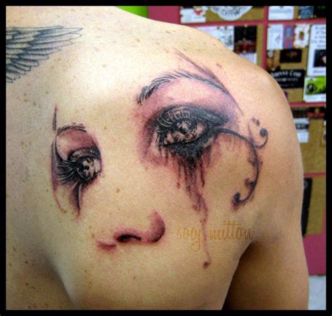 Pretty Eyes Tattoo By Sooj On Deviantart