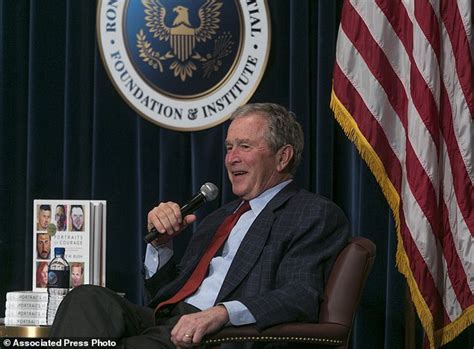 George W Bush Warns Against Isolationist Tendency In Us Daily Mail
