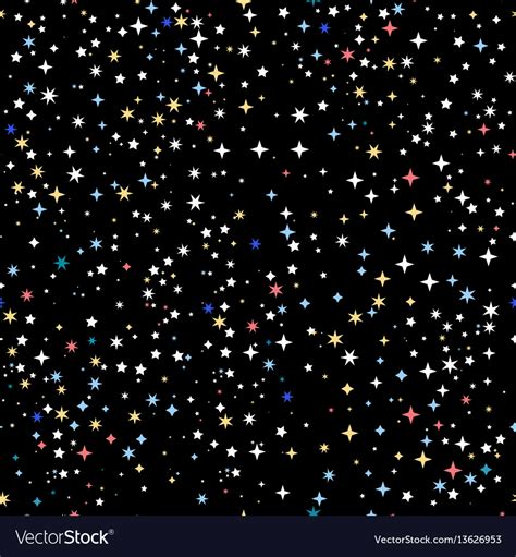 Space Stars Background Royalty Free Vector Image
