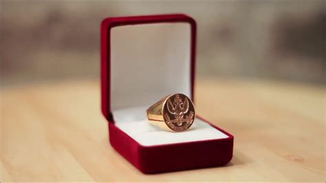 Gold Plated Masonic Signet Ring Deus Meumque Jus Scottish Rite Ring 33rd Degree Youtube