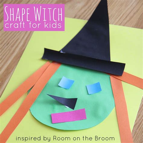 Witch Shape Craft Inspired By Room On The Broom Toddler Approved