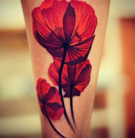 60 Beautiful Poppy Tattoos