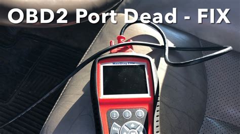 How To Fix A Dead Obdii Obd2 Port Obd2 Port Has No Power