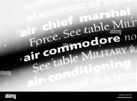 Air Commodore Hi Res Stock Photography And Images Alamy