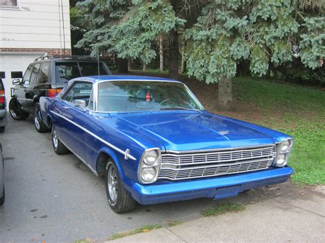 Blue 1967 Ford Galaxie 500 2dr Ht