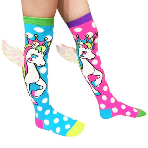 Madmia Girls Knee High Socks Festival Dance Highland Unicorn Crazy Colorful Fun Ebay