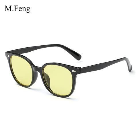 fashion korean style unisex sunglasses famous brand yellow hipster new sun glasses cheap 9