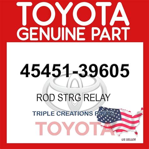 Genuine Oem Toyota Rodstrg Relay 45451 39605 Ebay