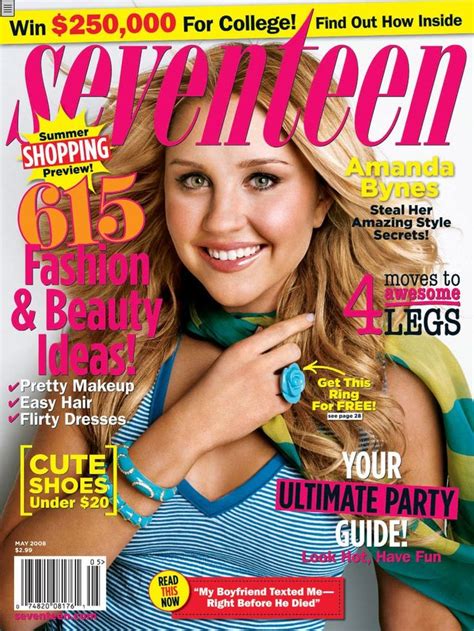 Seventeen May 08 Digital Seventeen Magazine Amanda Bynes