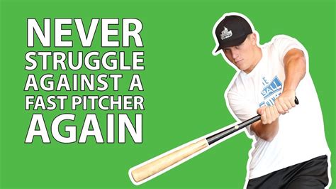 How To Hit A Fast Pitcher In Baseball Baseball Hitting Tips Youtube