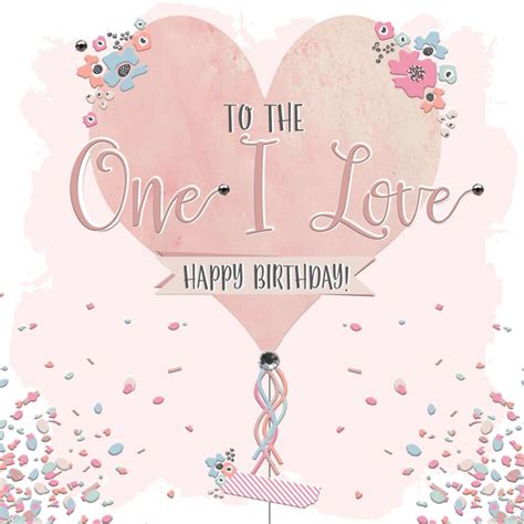 Free youtube greetings and e cards videos, funny happy birthday song, flash animated ecards. Romantic Birthday Card - TO The ONE I LOVE - Happy BIRTHDAY Greeting CARD - PRETTY Heart CARD ...