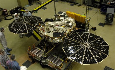 Both Solar Arrays Open On Phoenix Mars Lander Nasa Mars Exploration