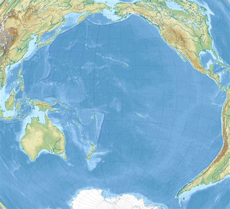 Beschreibung Pacific Ocean Laea Relief Location Map Osterinsel