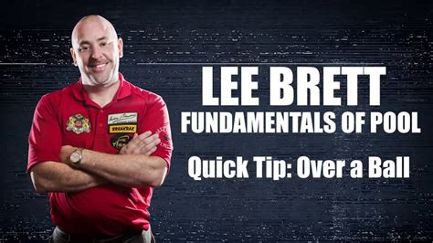 Apa Lee Brett Billiard Instruction Series Quick Pool Tip How To Shoot Over A Ball Youtube