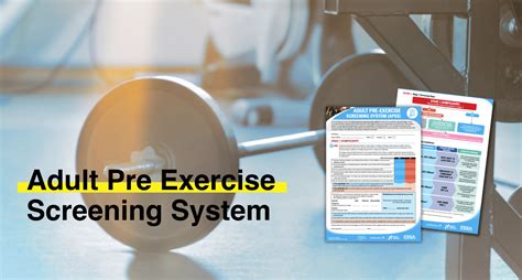 Adult Pre Exercise Screening System Ausactive