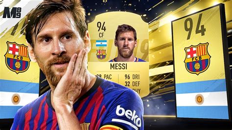 Fifa 19 Messi Review 94 Messi Player Review Fifa 19 Ultimate Team