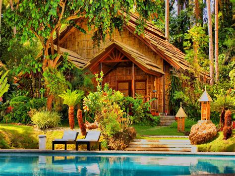 Tropical Pool House Forest House Forest Cottage Beautiful Homes
