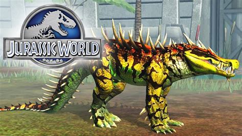 Jurassic World The Game Kaprosuchus Level Maxed Out Youtube