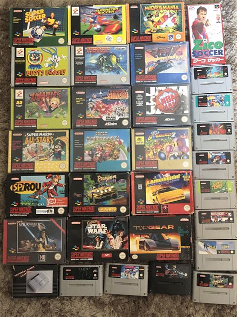 My Snes Games Collection Rsnes