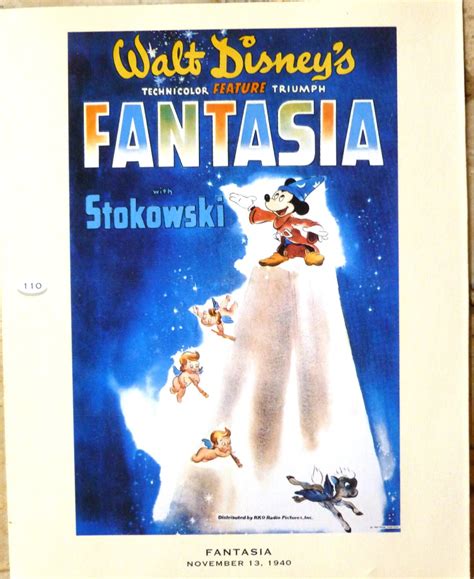 Fantasia Mini Disney Movie Posters Vintage Fantasia With