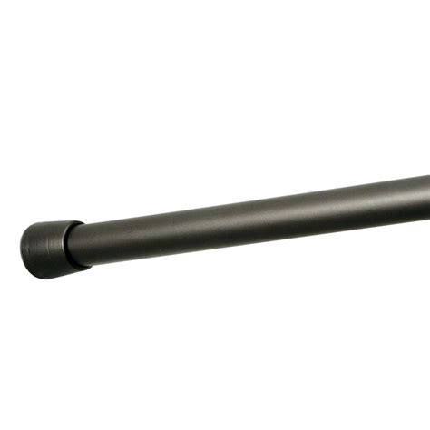 Try turning the thinner end clockwise. Symple Stuff Proulx 75" Adjustable Straight Tension Shower ...