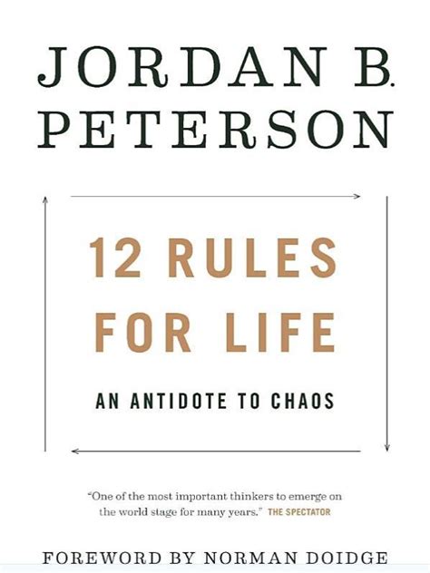12 Rules For Life Jordan B Peterson Book In Stock Buy Now At