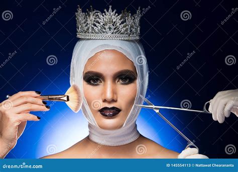 Miss Beauty Pageant Contest Want Plastic Surgery Stock Image Image Of Face Hospital 145554113