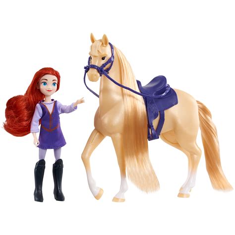 Dreamworks Spirit Riding Free Collector Doll And Horse Maricela