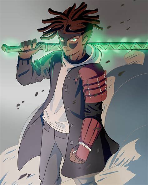 Pin By Ethan Perotti On Cool Shit Black Anime Characters