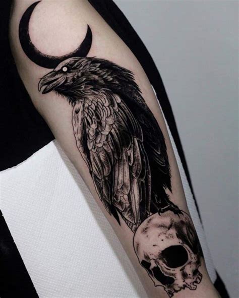 200 Stunning Crow Tattoos For The Mysterious And Bold
