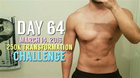 Body Transformation Day 64 250k Transformation Challenge Kinobody