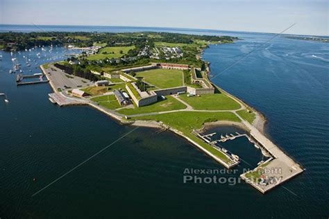 Fort Adams From Air Blink Gallery Aerial State Parks Fort