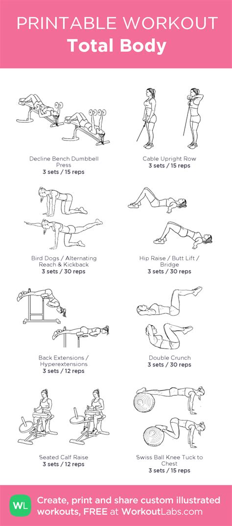 Total Body My Custom Workout Created At Click Through To Download As