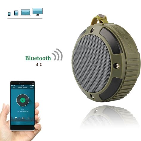 Waterproof Bluetooth Speakers Mindkoo Smart Wireless Portable Outdoor