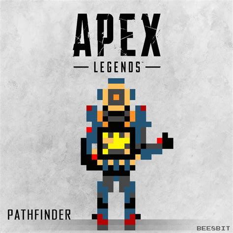 Apex Legends Pixel Pathfinder Plantillas Hama Beads Pixeles