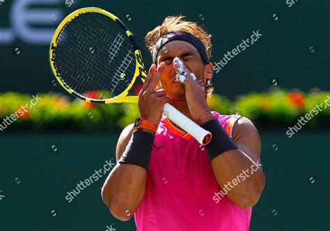 Rafael Nadal Spain Reacts Frustration Editorial Stock Photo Stock
