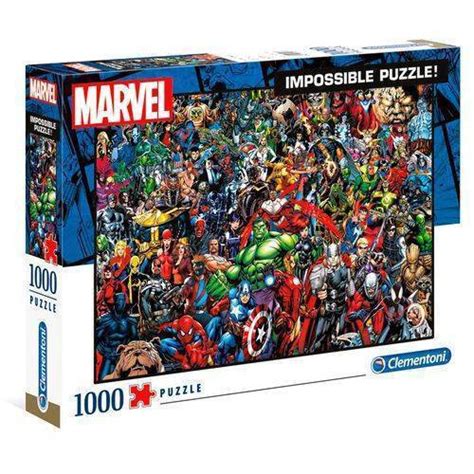 Puzzle Marvel 80th Anniversary Superbohaterowie Impossible 1000