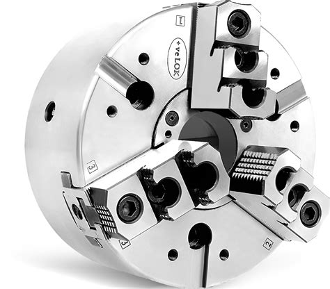 3 JAWS POWER CHUCK WITH LARGE THROUGH HOLE - Positive Lok Systems