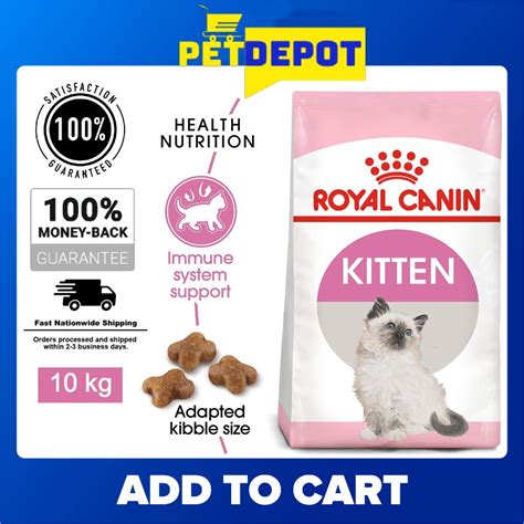 Designed to satisfy their unique nutritional needs, royal canin cat food features dry and wet formulas that meet the needs of pedigreed cats, kittens and seniors. Royal Canin Feline Health Nutrition Kitten 36 Dry Cat Food ...