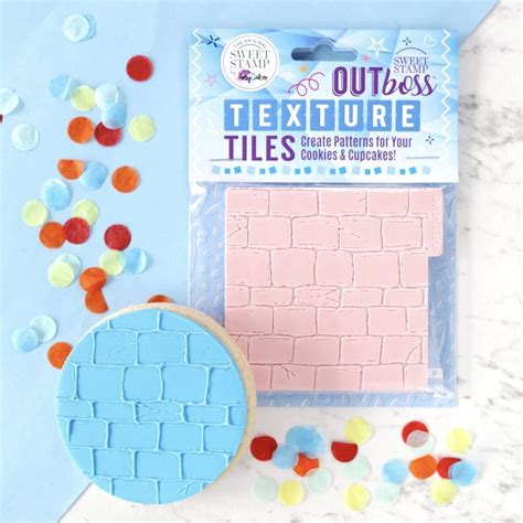 Brick Wall Outboss Texture Tile Sweet Stamp Collection