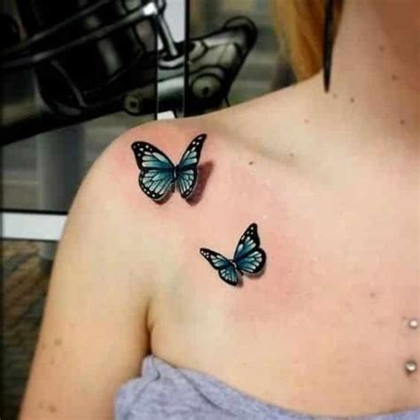 Tatuajes De Mariposas En D Para Mujeres