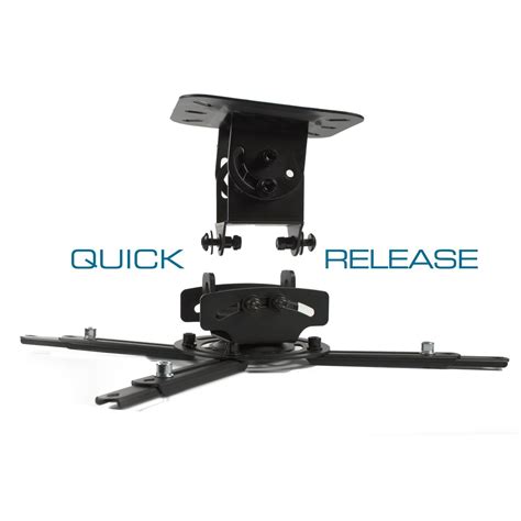 Projector Qualgear Prb 717 Blk Universal Ceiling Mount Projector Acces