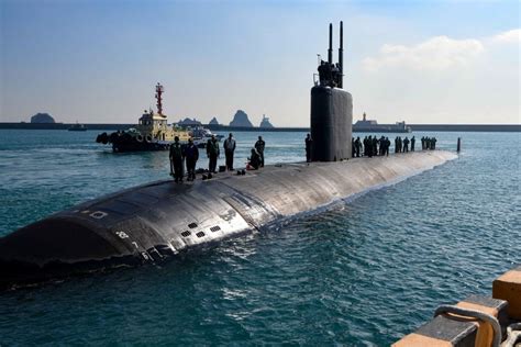 Us Nuclear Powered Submarine Arrives In South Korea Amid North