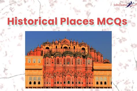 Heritage Quiz On India Historical Places Historical Monuments In