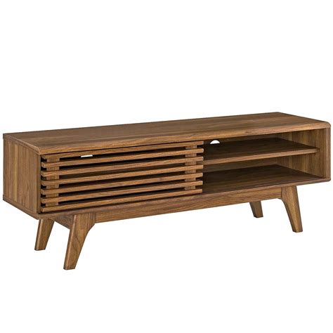 Modway Render 48 Mid Century Modern Low Profile Media Console Tv Stand