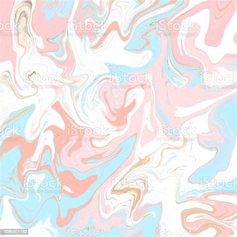 Marble Texture With Pastels Colors Stock Illustration Download Image