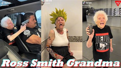 Funny Ross Smith Grandma Tik Tok 2022 Try Not To Laugh Watching Ross