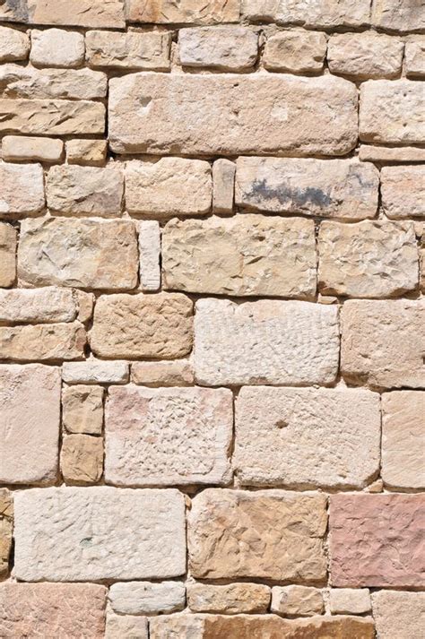 Limestone Wall Stock Photo Image Of Wall Layer Seam 23393636