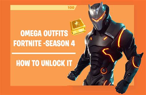 Fortnite Season 4 How To Get The Omega Outfit And Unlock The 100 Tier Challenge Kill The Game