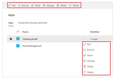 Manage Existing Sites Power Apps Microsoft Learn